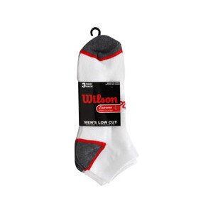 Wilson Men's Low Cut Socks Size 10-13