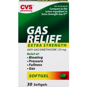 CVS Gas Relief Softgels Extra Strength