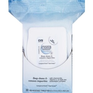 CVS Cleansing And Make-Up Remover Towelettes Refill Pack