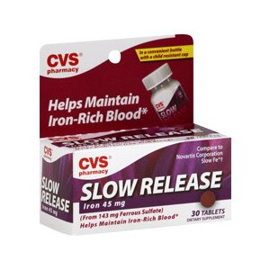 CVS Iron Slow Release Tablets