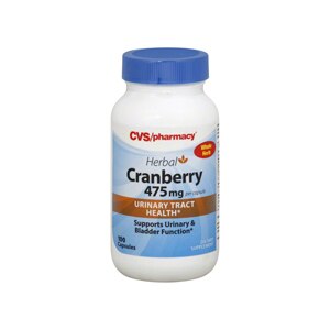 CVS Cranberry 475 Mg Capsules Value Size