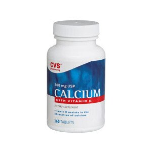 CVS Calcium 500 Mg Tablets With Vitamin D