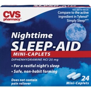 CVS Sleep Aid Mini-Caplets Nighttime
