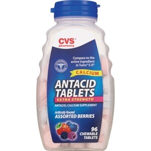 CVS Antacid Tablets Extra Strength Assorted Berries