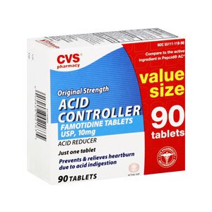 CVS Acid Controller Tablets Value Size