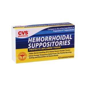 CVS Hemorrhoidal Suppositories