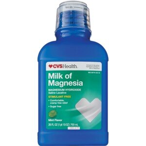 CVS Milk of Magnesia Saline Laxative Mint