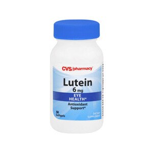CVS Natural Lutein 6 Mg Softgels