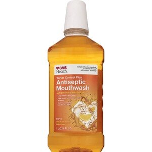 CVS Advanced Mouthwash Antiseptic with Tartar Control, Citrus