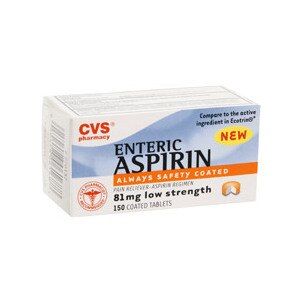 CVS Aspirin 81 Mg Tablets Enteric
