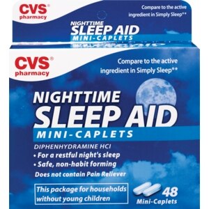 CVS Nighttime Sleep Aid Mini-Caplets
