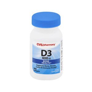CVS Vitamin D3 400 Iu Softgels
