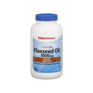 CVS Flaxseed Oil 1000 Mg Softgels