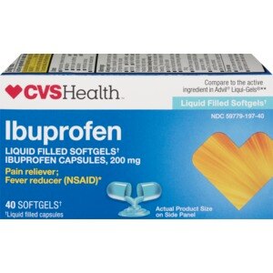CVS Ibuprofen 200 mg Softgels