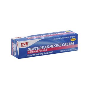 CVS Denture Adhesive Cream Original Flavor