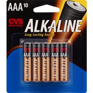CVS Alkaline Batteries AAA 10-Pack