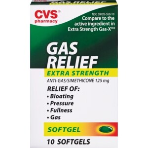 CVS Gas Relief Softgels Extra Strength