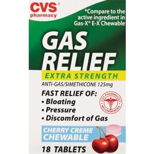 CVS Gas Relief Tablets Extra Strength Cherry Creme