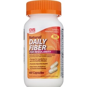 CVS Fiber Capsules For Regularity