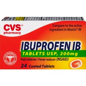 CVS Ibuprofen Coated Tablets Usp 200 Mg
