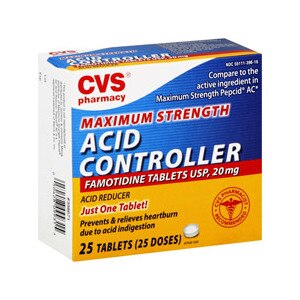 CVS Acid Controller Tablets Maximum Strength