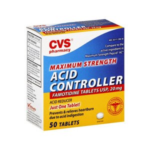 CVS Acid Controller Tablets Maximum Strength