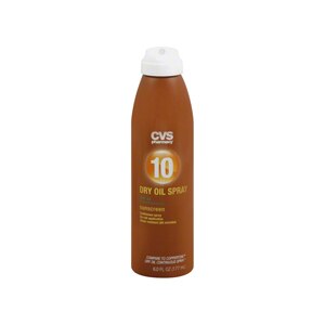CVS Dry Oil Spray Sunscreen, SPF 10