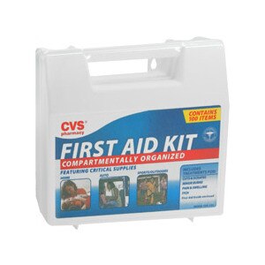 CVS First Aid Kit 100 Items