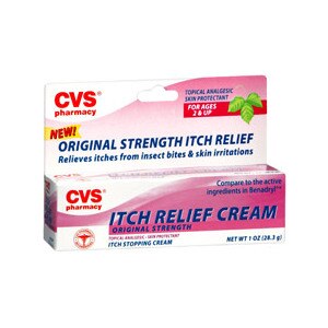 CVS Itch Relief Cream Original Strength