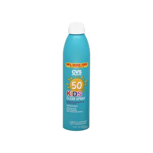 CVS Kids Clear Spray Sunscreen, Broad Spectrum SPF 50
