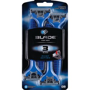 CVS X3 For Men Disposable Razors 8-Pack