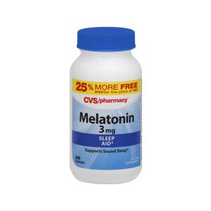 CVS Melatonin 3 Mg Tablets