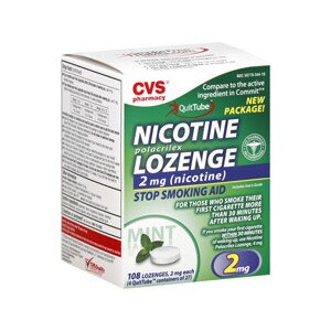 CVS Nicotine Lozenges 2 mg Mint