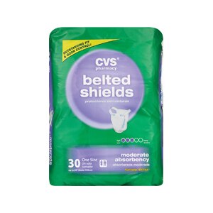 CVS Belted Shields One Size Extra Absorbency Case