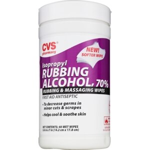 CVS Isopropyl Rubbing Alcohol 70% Wipes