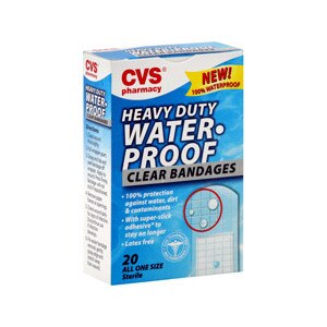 CVS Water-Proof Heavy Duty Clear Bandages
