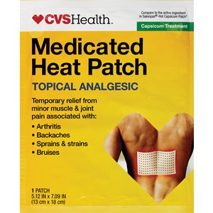 CVS Medicated Heat Patch Capsicum Treatment