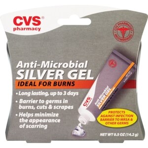 CVS Anti-Microbial Silver Non-Staining Clear Gel