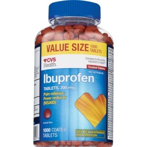 CVS Ibuprofen 200 Mg Tablets Value Size