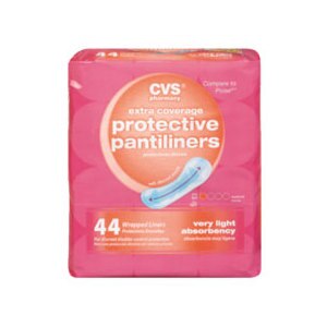 CVS Extra Coverage Protective Pantiliners Case
