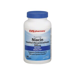 CVS Niacin Capsules 500 mg