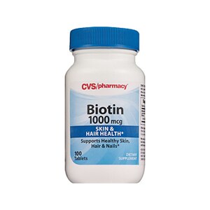 CVS Biotin Tablets 1000 mcg