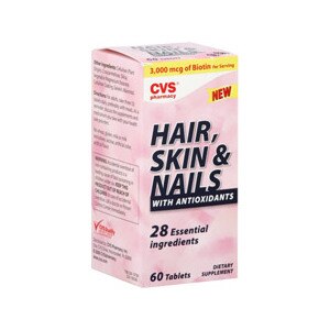 CVS Hair, Skin & Nails Tablets with Antioxidants