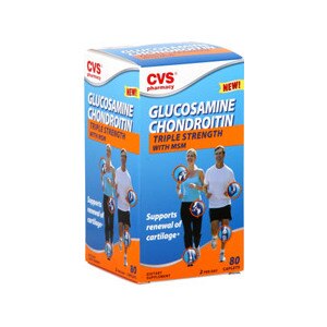 CVS Glucosamine Chondroitin Triple Strength with MSM Caplets