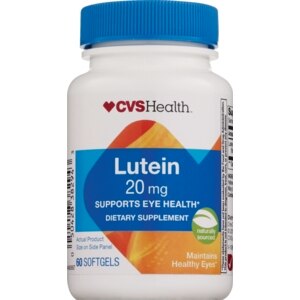 CVS Natural Lutein 20 mg Softgels