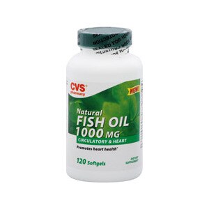CVS Natural Fish Oil 1000 mg Softgels