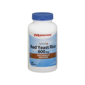 CVS Red Yeast Rice Capsules 600 mg