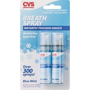 CVS Breath Freshening Mist Twin Pack Mint Breeze