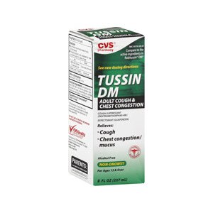 CVS Tussin DM Adult Cough & Chest Congestion Liquid