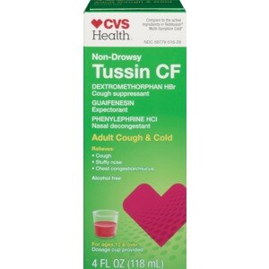 CVS Tussin CF Adult Cough & Cold Liquid